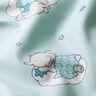 Tela de algodón Cretona  Elefante durmiente – gris/azul,  thumbnail number 2