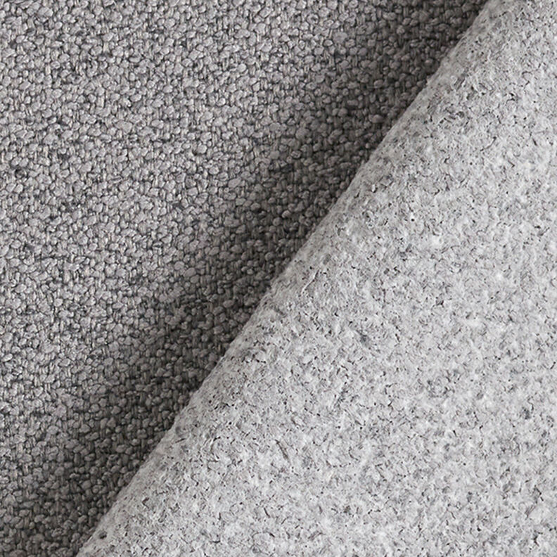 Tela de tapicería Bouclé fino – gris,  image number 3