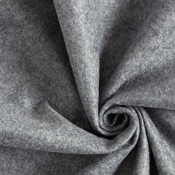 Fieltro 180 cm / 1,5 mm de espesor Melange – gris,  image number 1