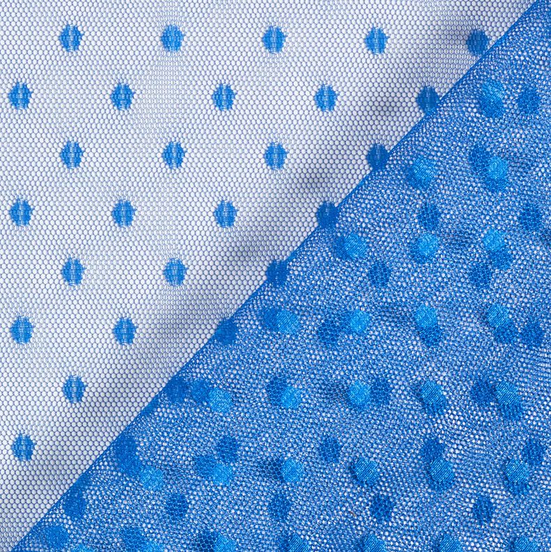 Malla fina con lunares – azul real,  image number 5
