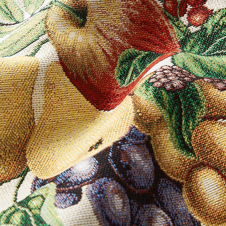 Panel decorativo Tapiz Frutas coloridas – beige claro/carmín,  image number 2