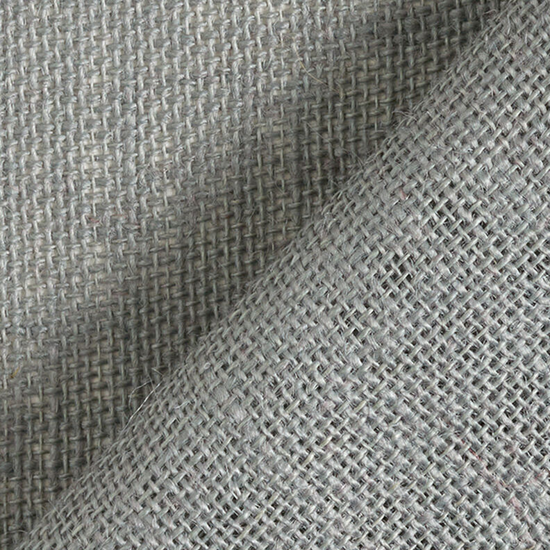 Tela decorativa Yute Uni 150 cm – gris,  image number 4