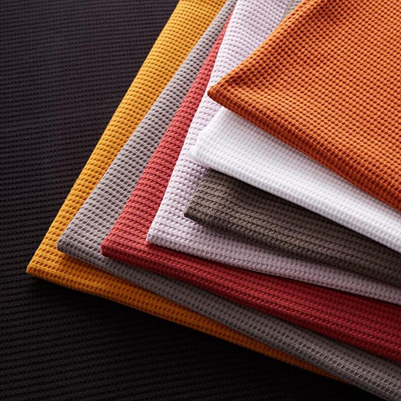 Jersey de algodón con relieves Uni – marrón claro,  image number 5