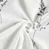 Tela para cortinas Voile Hierbas finas 295 cm – blanco/negro,  thumbnail number 3