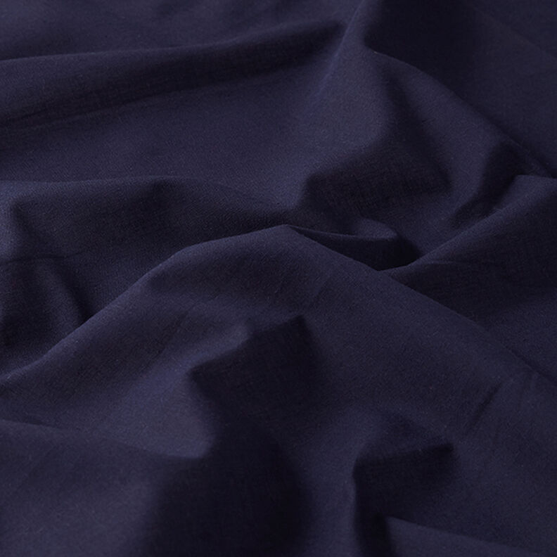 Batista de algodón Uni – azul marino,  image number 2
