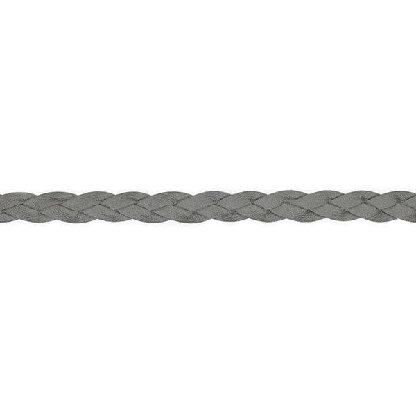 Cordón trenzado [ 10 mm ] – gris,  image number 2