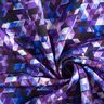 Tejido Softshell Triángulos de colores Impresión digital – uva,  thumbnail number 4