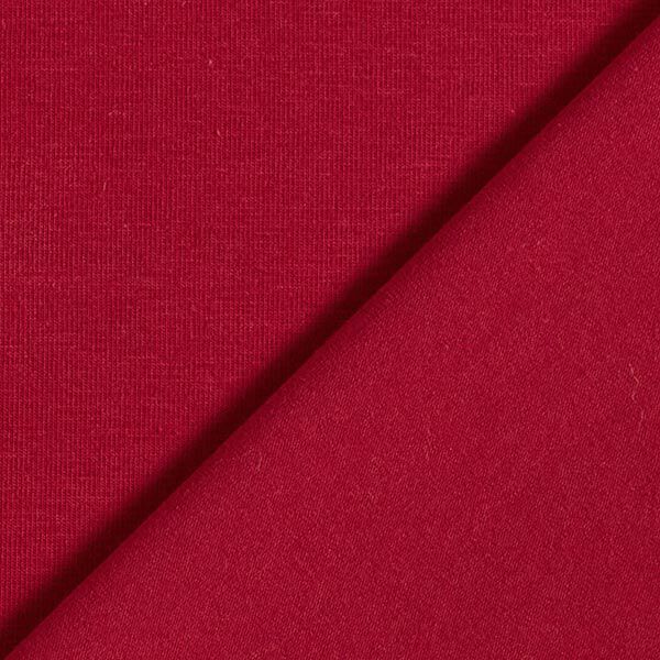 GOTS Tela de jersey de algodón | Tula – burdeos,  image number 3