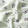 Tela de algodón Cretona panda tierno – verde,  thumbnail number 2