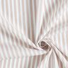 Tela de algodón rayas bicolor – blanco lana/albaricoque,  thumbnail number 3