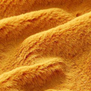 Tela de tapicería Piel sintética – amarillo curry, 
