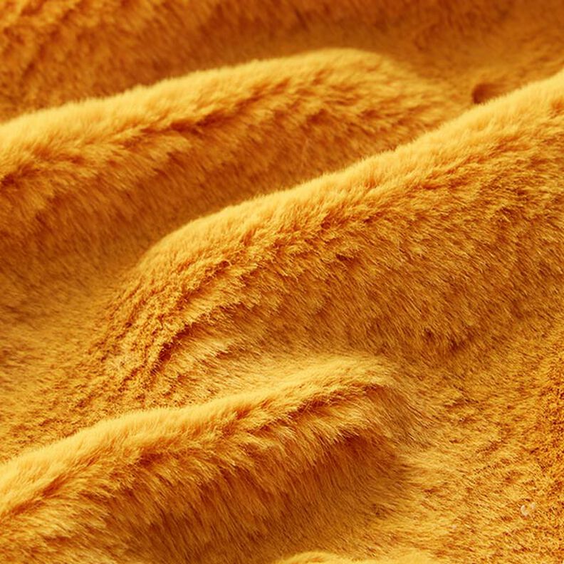 Tela de tapicería Piel sintética – amarillo curry,  image number 3
