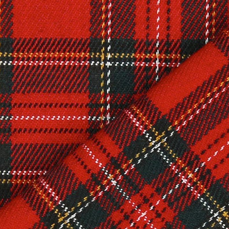 Tela escocesa Tartán cuadro pequeño – rojo,  image number 3