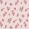 Tela de algodón Cretona Mini flores – rosado/rosa intenso,  thumbnail number 1