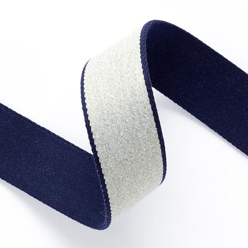 Cinta para cinturón  [ 3,5 cm ] – azul marino/gris,  image number 2