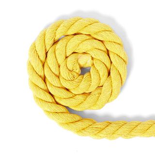Cordón de algodón [Ø 14 mm] 8 - amarillo, 