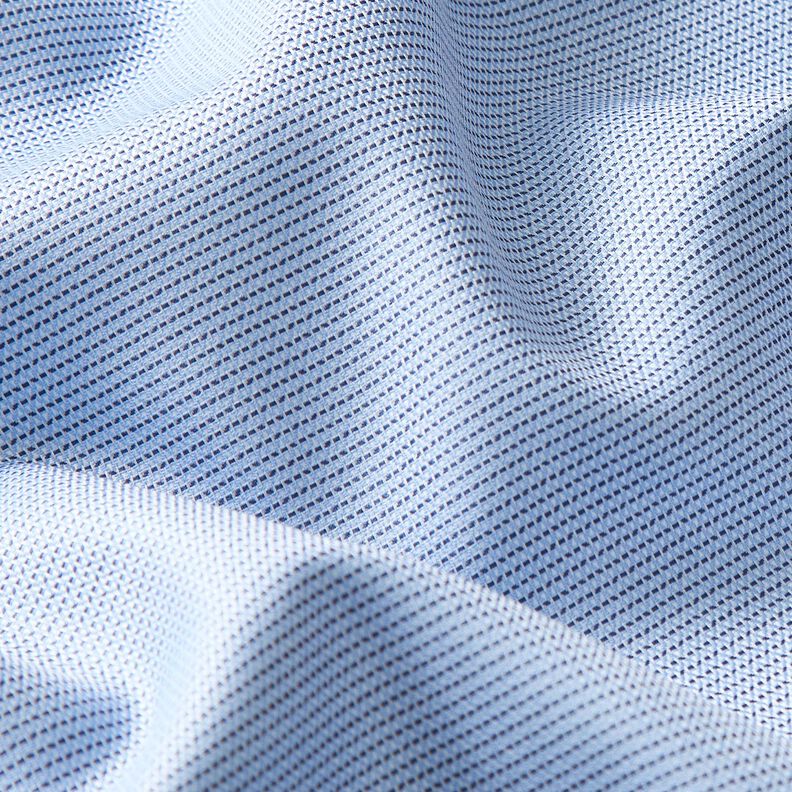 Tela de algodón con estructura – azul claro,  image number 2