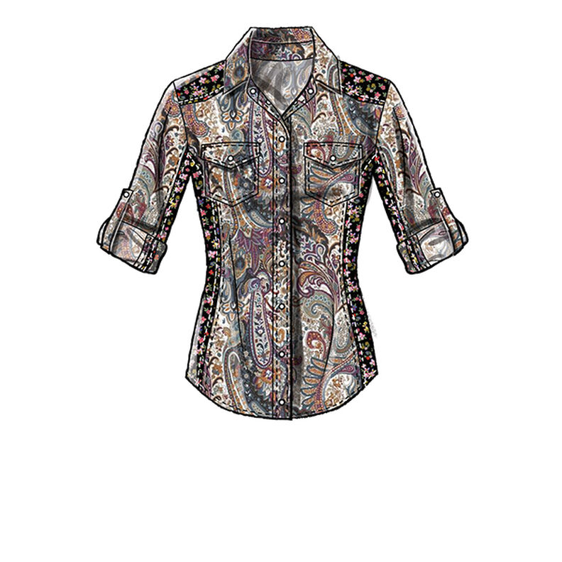 Blusa, McCall´s 8027 | 40-48,  image number 3
