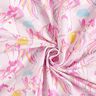Tela de jersey de algodón Unicornio esbozado – rosa,  thumbnail number 3