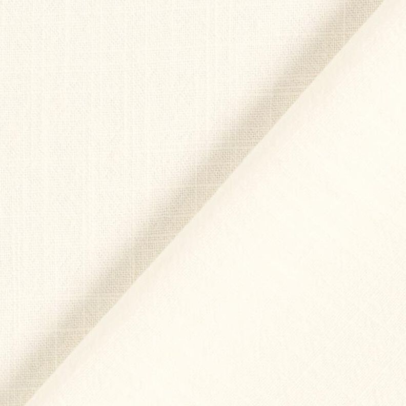 Tela de lino y viscosa – blanco lana,  image number 4