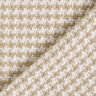 Material de abrigo grueso pata de gallo – beige/blanco,  thumbnail number 5