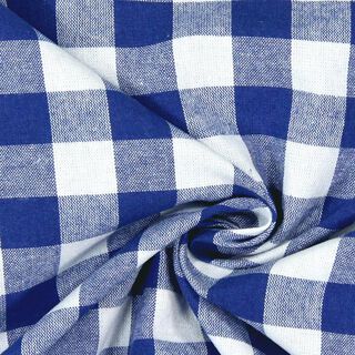Tela de algodón Vichy - 1,7 cm – azul real, 