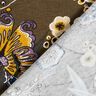Tela de jersey de viscosa Ramo de flores – marrón,  thumbnail number 4