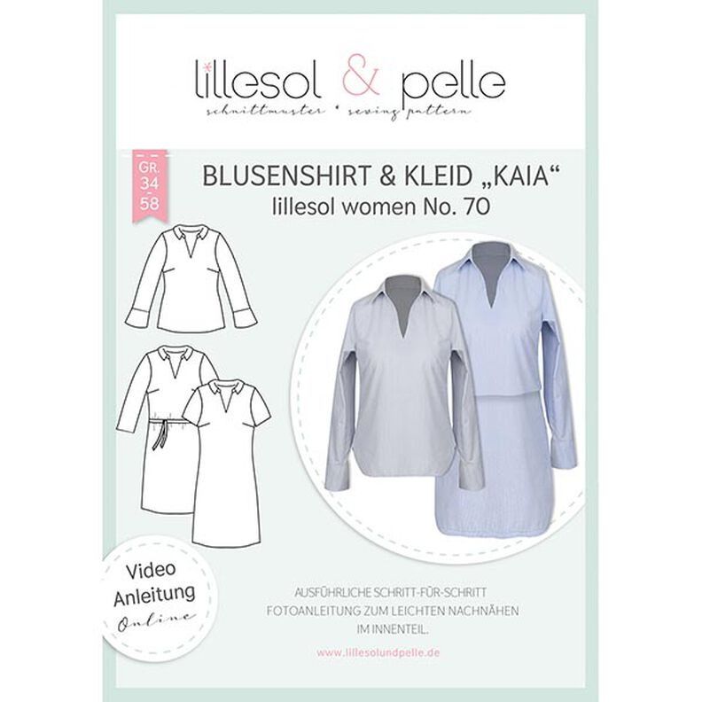 Blusa & Vestido Kaia | Lillesol & Pelle No. 70 | 34-58,  image number 1