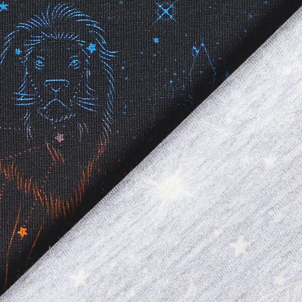 Tela de jersey de algodón Telas con licencia Animales heráldicos constelaciones Harry Potter  |,  image number 4