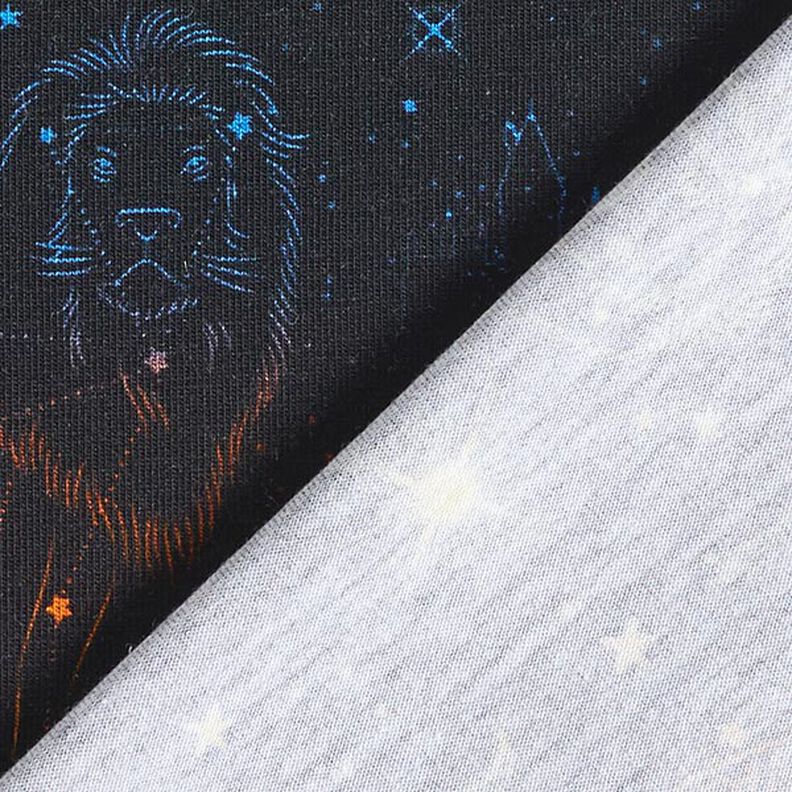 Tela de jersey de algodón Telas con licencia Animales heráldicos constelaciones Harry Potter  |,  image number 4