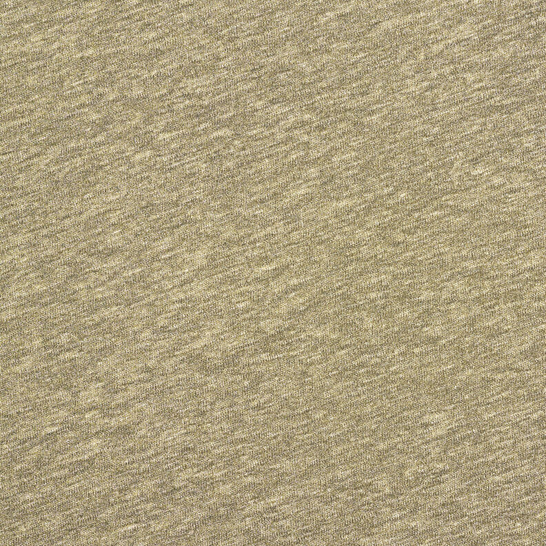 Jersey de lino melange brillante – caqui/oro metalizado,  image number 1