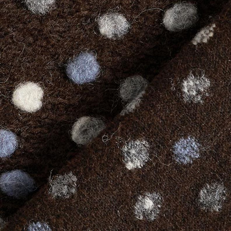Punto de lana Granos de colores – marrón oscuro,  image number 4