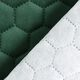 Tela de tapicería Terciopelo acolchado en diseño de panal – verde oscuro – Muestra,  thumbnail number 6