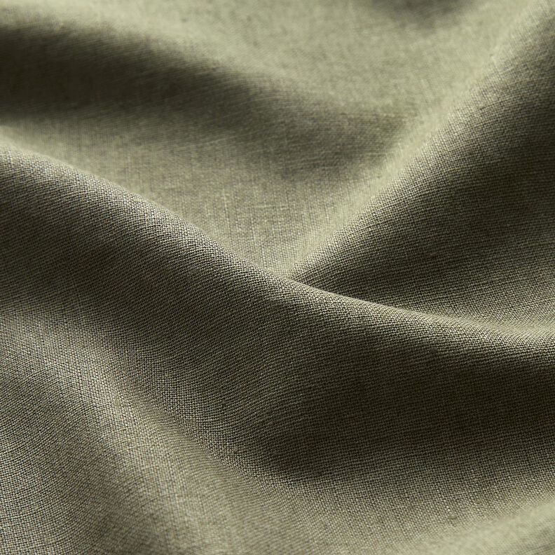 Mezcla de lino y algodón lavado – caqui claro,  image number 2