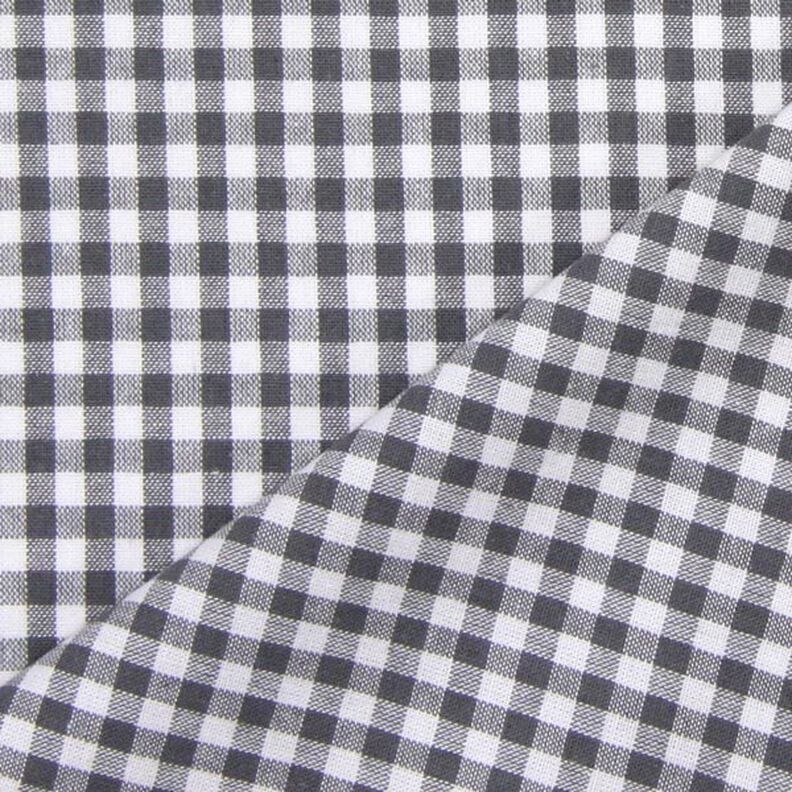 Tela de algodón Vichy - 0,5 cm – gris,  image number 3