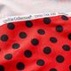 Tela de jersey de algodón Puntos [15 mm] – rojo claro/negro,  thumbnail number 5