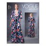 Vestido maxi, Vogue 1735 | 42-50,  thumbnail number 1