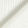 GOTS Muselina de algodón de tres capas – blanco lana,  thumbnail number 5