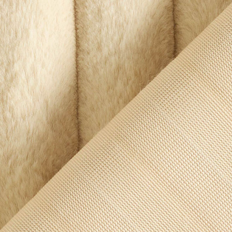 Tela de tapicería Nervadura suave – beige claro,  image number 4