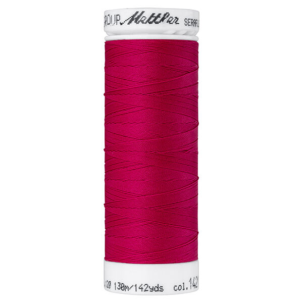 Hilo de coser Seraflex para costuras elásticas (1421) | 130 m | Mettler – pink,  image number 1