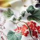 Tela decorativa Sarga Frutas de verano – blanco – Muestra,  thumbnail number 2