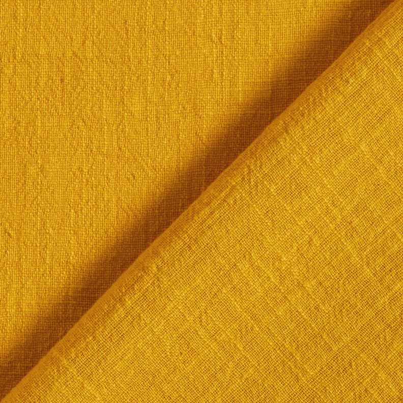 Tejido de algodón aspecto lino – mostaza,  image number 3