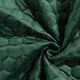 Tela de tapicería Terciopelo acolchado en diseño de panal – verde oscuro – Muestra,  thumbnail number 5