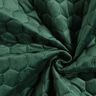 Tela de tapicería Terciopelo acolchado en diseño de panal – verde oscuro,  thumbnail number 5