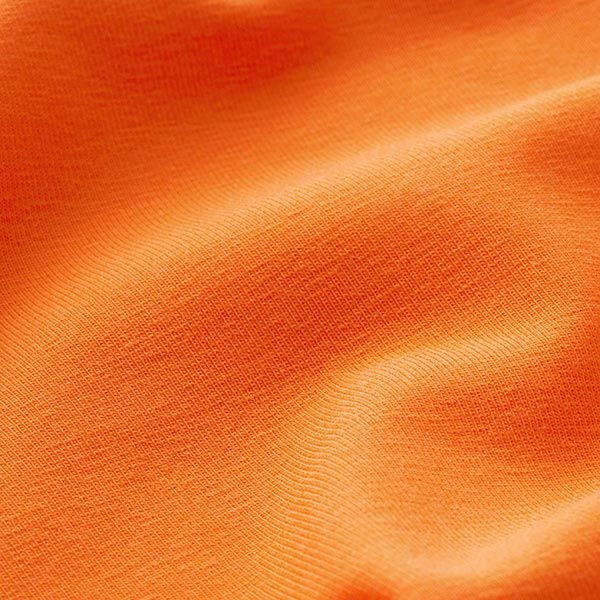 Tela de jersey de algodón Uni mediano – naranja,  image number 4