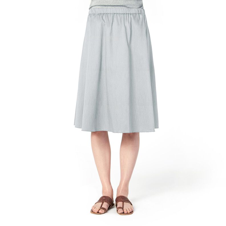 Muselina/doble arruga &ndash; azul claro,  image number 7