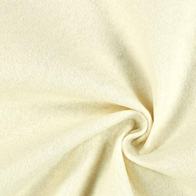 Filz 90 cm / grosor de 1 mm – blanco lana,  image number 1