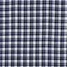 Franela de algodón Cuadrados pequeños – azul marino/blanco lana,  thumbnail number 1