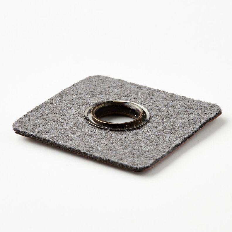 Parche de ojal [30 x 30 mm] – bronce/cobre,  image number 3