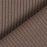 Jersey de algodón con relieves Uni – marrón claro,  thumbnail number 3